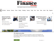 Tablet Screenshot of globalbankingandfinance.com